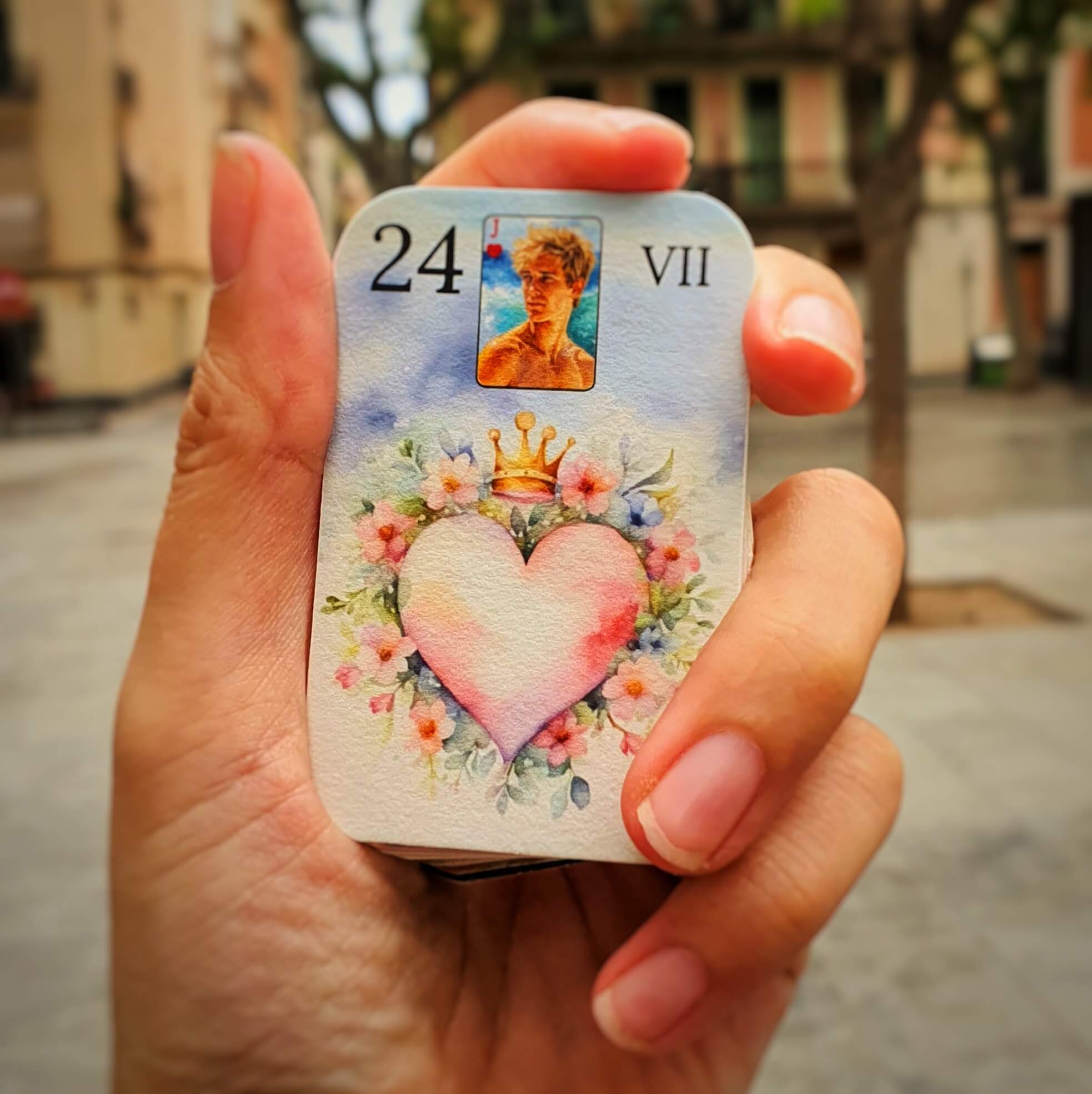 Deck Petit Lenormand aquarelle